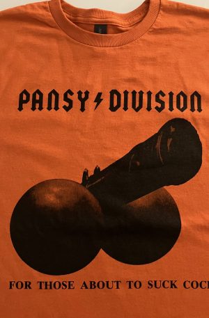 Pansy Division For Those About To... T-Shirt (Size: 2XL) - International (non-USA) Shipping (Copy) (Copy)